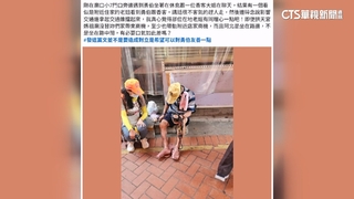 20年未缺席！　「勇腳伯」現身白沙屯拱天宮過夜等起駕