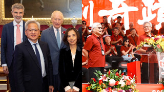 【網路溫度計】黃仁勳四度訪台美食地圖更新　單週聲量逾3.5萬筆