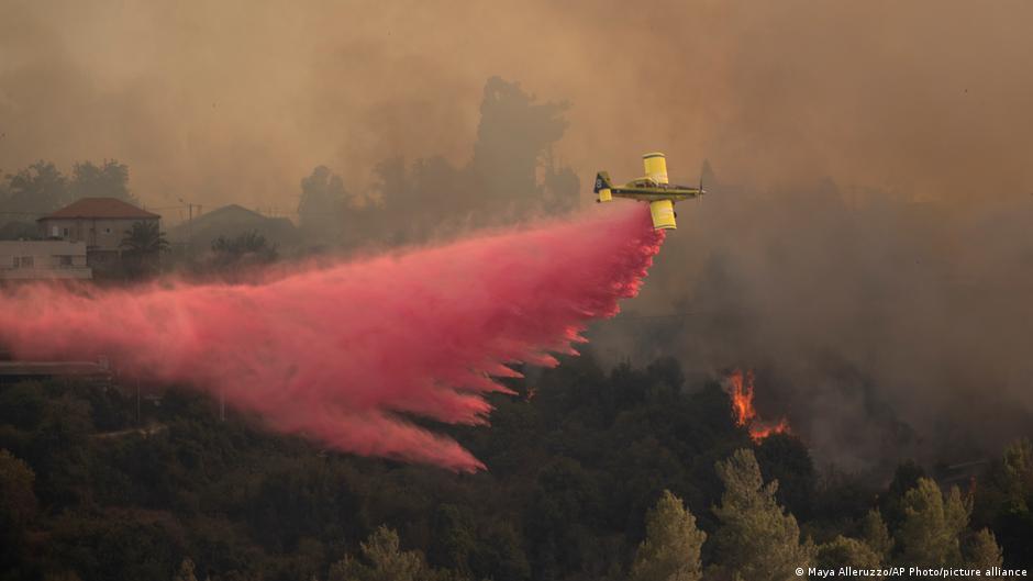 大火熊熊燃燒！以色列亟需更多滅火飛機 | 華視新聞