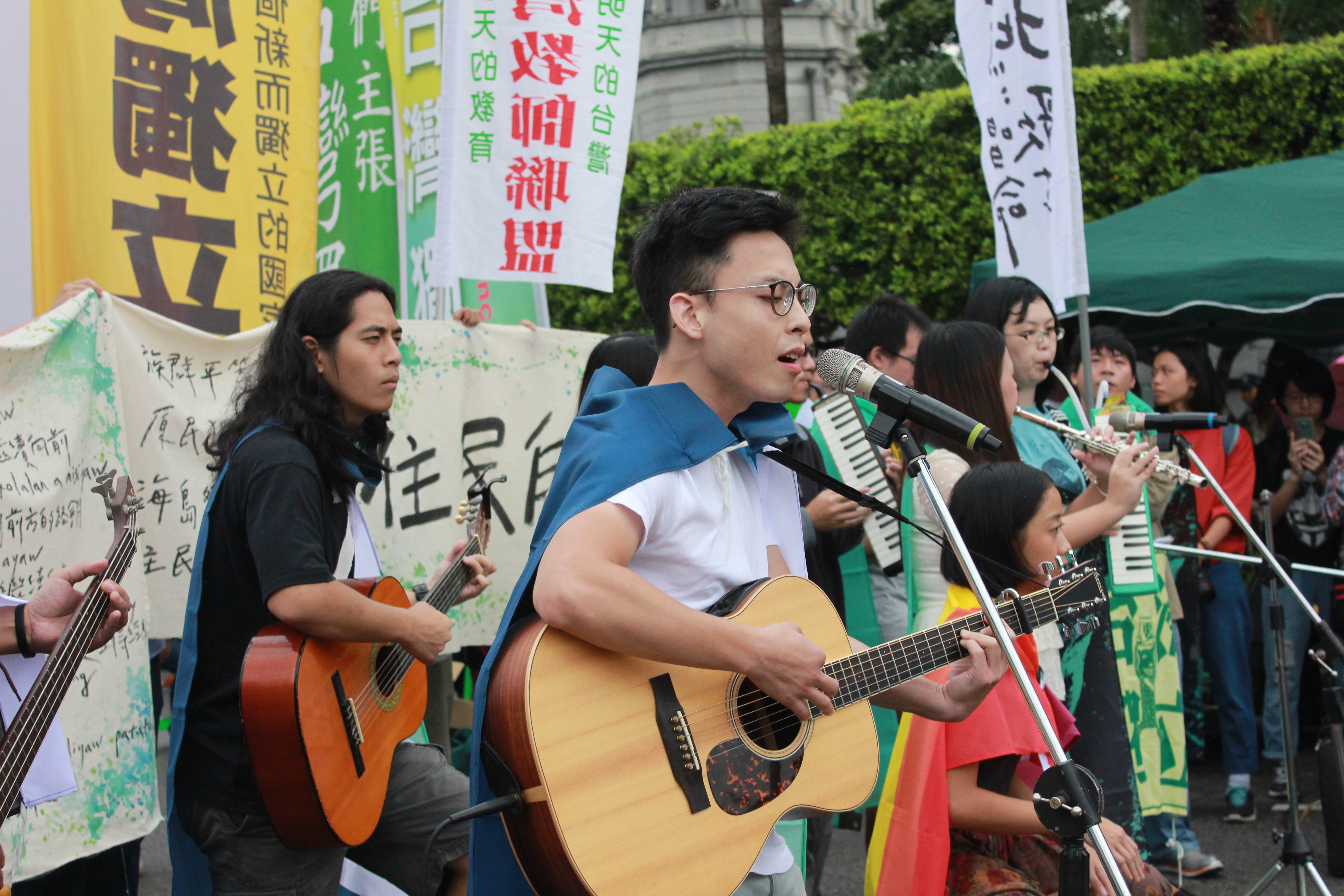青年雙十上凱道　音樂訴求台灣國慶 | 華視新聞