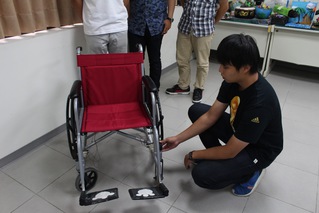 輪椅警示系統 提升老人照護